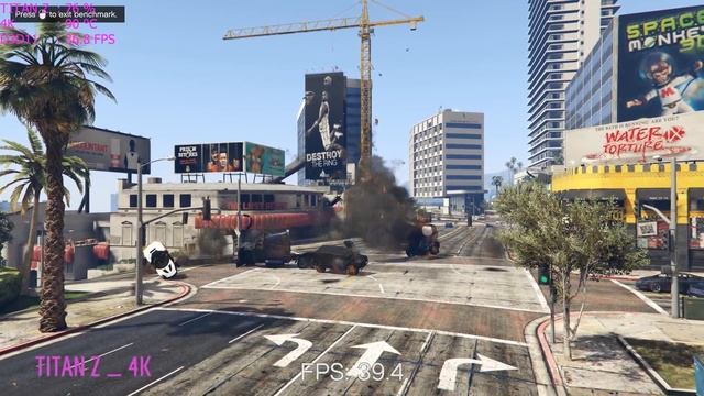 GTX 1080 vs TITAN Z _ Grand Theft Auto V _ 1080P & 4K смотреть онлайн