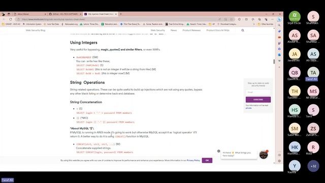 Security Testing Session | Pyramid of Threats | SQL Injection demo | Part-2 | SQACircle смотреть онлайн