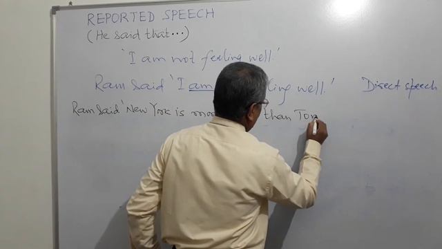 ENGLISH GRAMMAR - REPORTED SPEECH (HE SAID THAT...) смотреть онлайн