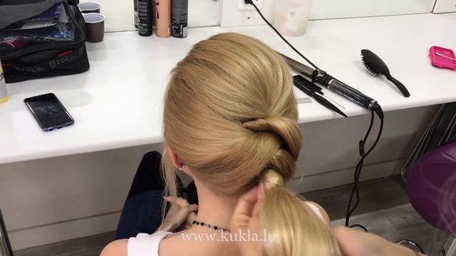 How to style one-minute ponytail | Twisted ponytail idea you might love смотреть онлайн