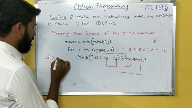 Python Programs (Program - 3)Multiplication table of a given Number смотреть онлайн