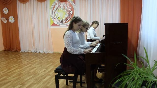 Болгова Ангелина, Беспалова Саша, Водяная Лера.(ансамбль, фортепиано) (Алексеевская ДМШ) смотреть онлайн