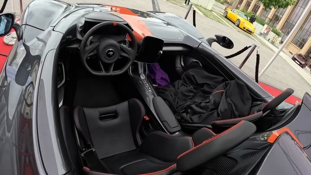 McLaren Elva Roadster super hyper sport car cabriolet limited edition walkaround and interior K1007 смотреть онлайн