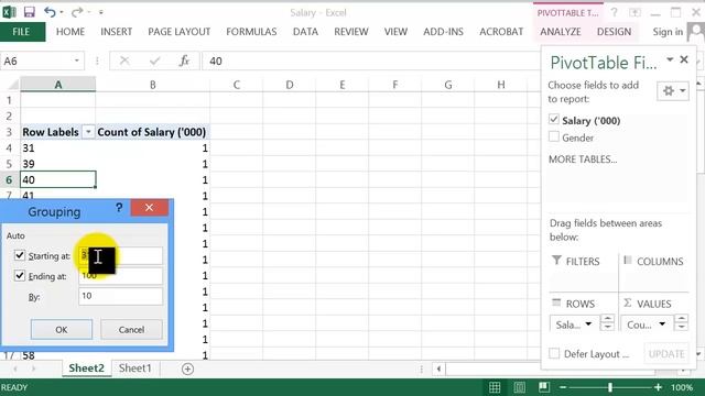 How to construct a Frequency Table & Histogram in Excel смотреть онлайн