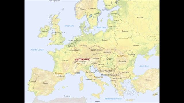 Learn the countries of Europe with topomap смотреть онлайн