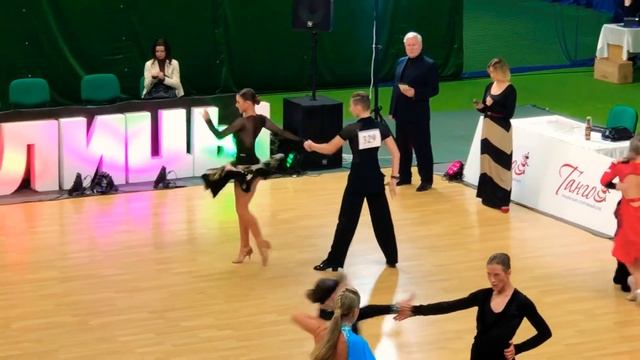 Ламака - Лешкевич Золото Столицы 2019 Юниоры 2 Open Final LA Pasodoble смотреть онлайн