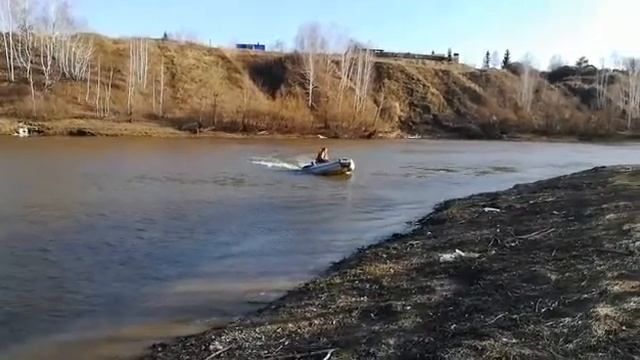 Ветерок 8 лодка Ривьера 3400 сезон 2020 река омь(2) смотреть онлайн