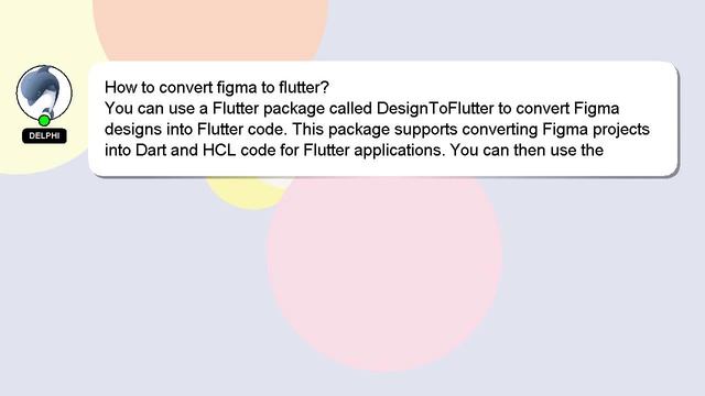 How to convert figma to flutter? смотреть онлайн