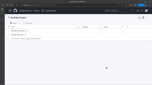 Creating issues in GitHub Projects смотреть онлайн
