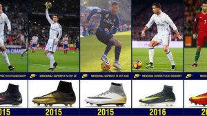Cristiano Ronaldo - The Evolution of CR7 Football boots 2002-2022