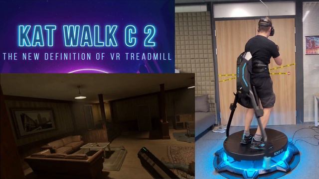 KAT walk C 2+ VR treadmill: walk, run, crouch, fly! | first 2 hours of use | BEFORE YOU BUY REVIEW смотреть онлайн