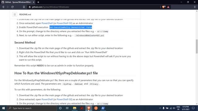 WIndows10Debloater Part 1 смотреть онлайн