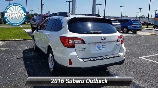 Used 2016 Subaru Outback 2.5i, Cape May Court House, NJ 20683P