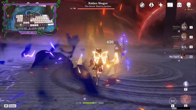 fighting Baal with the power of SOCKS // Genshin Impact смотреть онлайн