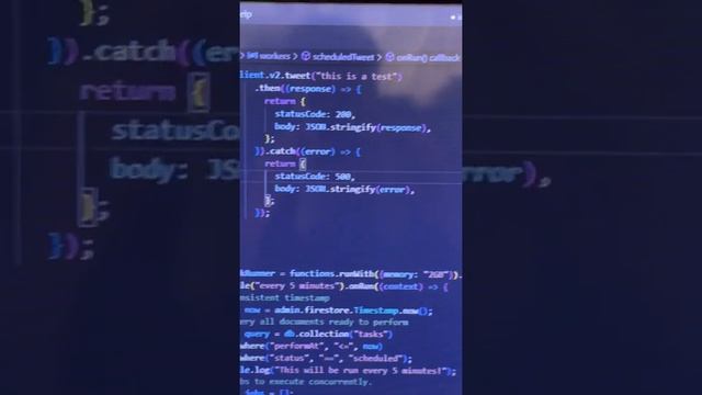 Node js dynamic task runner to schedule Firebase cloud function to post to Twitter - dev log смотреть онлайн