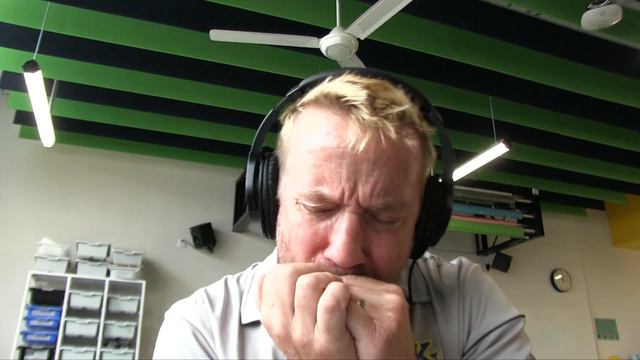 Blues in Am on Harmonica смотреть онлайн