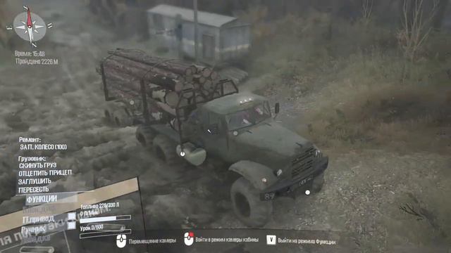 MudRunner - part 18 swamp map completion / MudRunner - часть 18 завершение карты болото смотреть онлайн