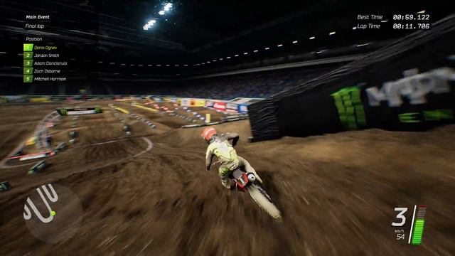 Monster Energy supercross THE OFFICIAL VIDEOGAME gameplay смотреть онлайн