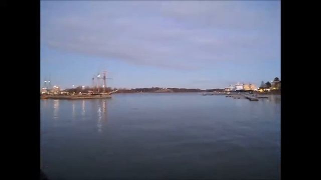 Вечерний Хельсинки. Сенатская площадь. смотреть онлайн