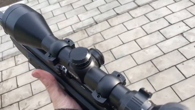 Гражданское оружие! Винтовка МР 512, ставим оптику от ружья , отстрел-пристрел смотреть онлайн