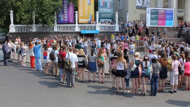 K-Pop World Festival Flashmob Moscow 2013 (part II) смотреть онлайн
