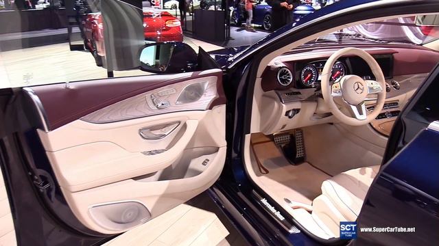 2019 Mercedes Benz CLS Class CLS 450 4Matic - Exterior and Interior Walkaround - 2018 LA Auto Show смотреть онлайн