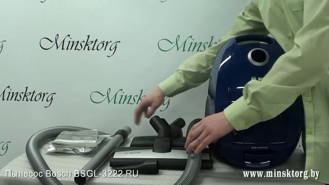 Пылесос BOSCH BSGL 3222 RU.mp4 смотреть онлайн