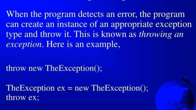 chapter 14 exception handling and text io смотреть онлайн