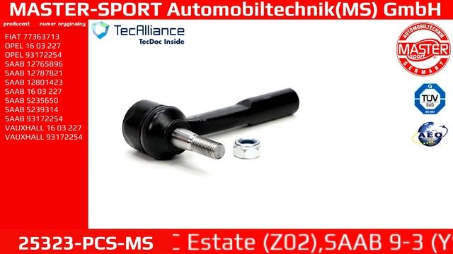 25323-PCS-MS | TIE ROD END | Master-Sport-Automobiltechnik (MS) GmbH смотреть онлайн