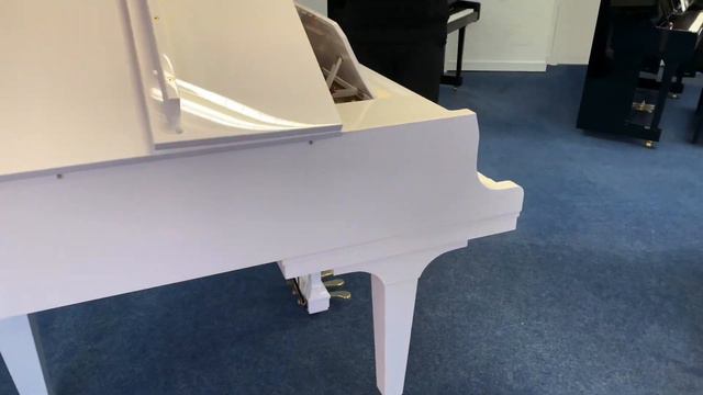 Kawai GL-10 Grand Piano | Polished White | Brand New | Rimmers Music Walk Around With James смотреть онлайн