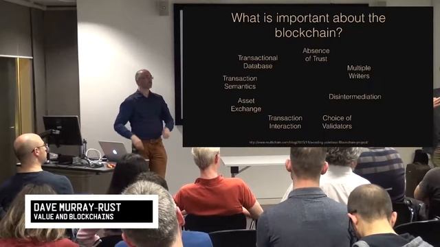 IOT//EDI Meetup: Dave Murray-Rust - Value and Blockchains смотреть онлайн