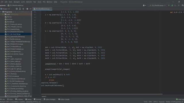 Reconocimiento de monedas con OpenCV y python смотреть онлайн