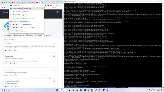 Install TVHeadend Server Linux Ubuntu смотреть онлайн