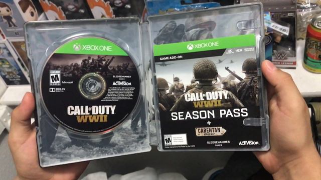 CALL OF DUTY WW2 PRO EDITION :UNBOXING XBOX ONE смотреть онлайн