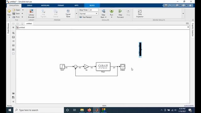 Simulink Control Systems and PID, Matlab R2020b смотреть онлайн