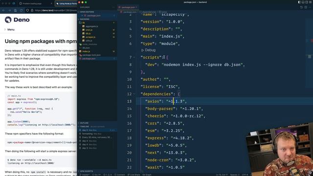Can you run Node and NPM apps on Deno? смотреть онлайн