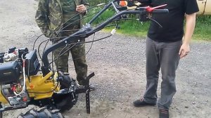 Мотоблок дизельный Champion DC1193E