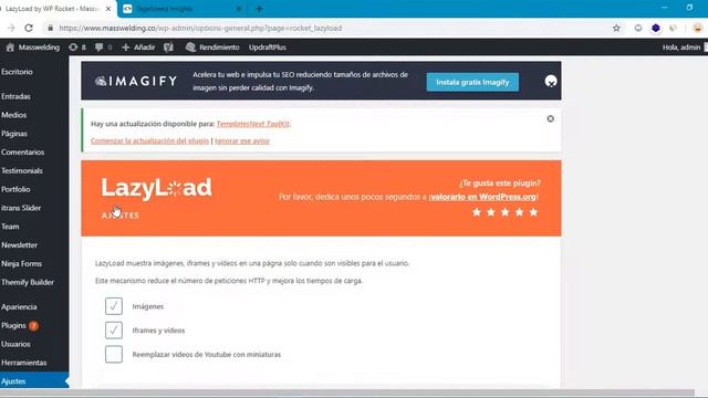 Posponer carga de imágenes que no aparecen en pantalla | pageSpeed Insights Wordpress смотреть онлайн