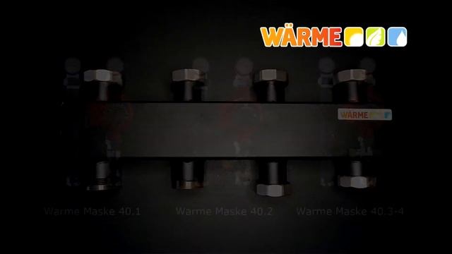 Распределительные коллекторы для отопления с накидными гайками с расположением контуров вверх и вни смотреть онлайн