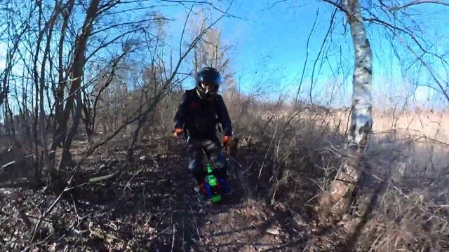 EUC begode Tesla t3 pimped and Onewheel offroad no half e bike смотреть онлайн