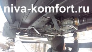 Установка подрамника Нива-Комфорт 2 часть