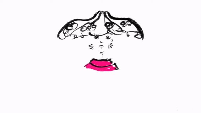 How to Draw a Quick Fashion Illustration-1950s Retro Style Hat Sketch with Procreate App смотреть онлайн