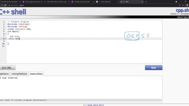 Kotlin Control Flow 1 week 6 смотреть онлайн