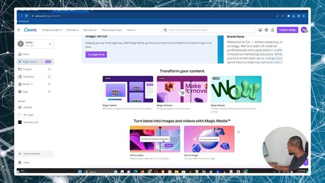How To Use Canva Magic Studio | Canva Magic Studio Tutorial смотреть онлайн