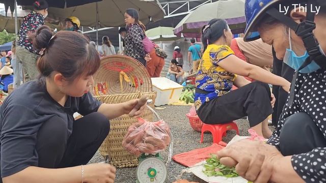 Harvesting Sweet Potato Garden goes to the market sell - Gardening - Cooking | Ly Thi Ly смотреть онлайн