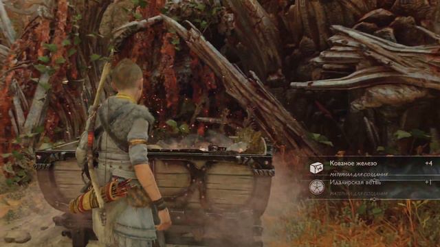 God of War: Ragnarök Прохождение на PS5 4КHDR. Забытое святилище. Часть 1 смотреть онлайн