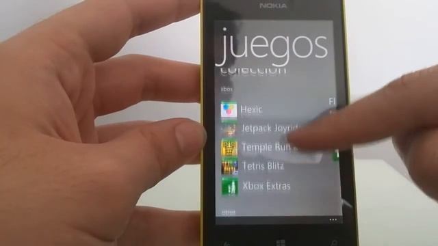 Juegos en Windows Phone 8 Lumia 520 смотреть онлайн