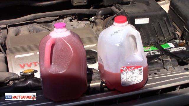 2005 Toyota Highlander coolant flush and change over to Peak Long life смотреть онлайн