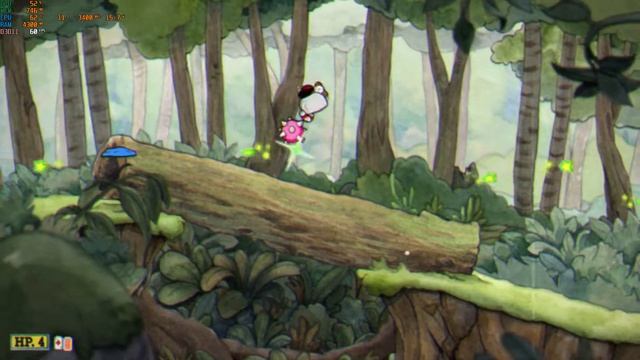 Cuphead pc Gameplay UHD 620 intel Core i5-8250U смотреть онлайн