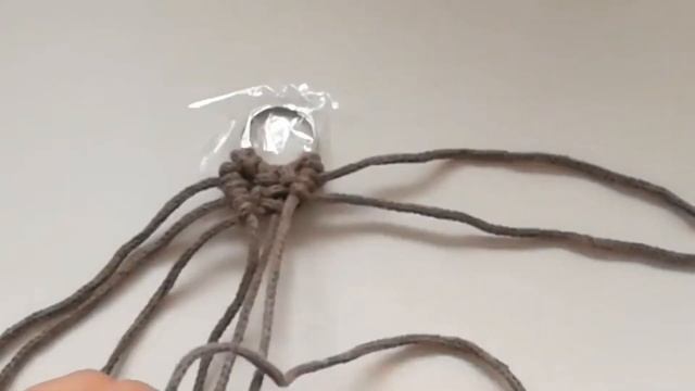 DIY Macrame | Keyring | Макраме для начинающих | Брелок для ключей. смотреть онлайн